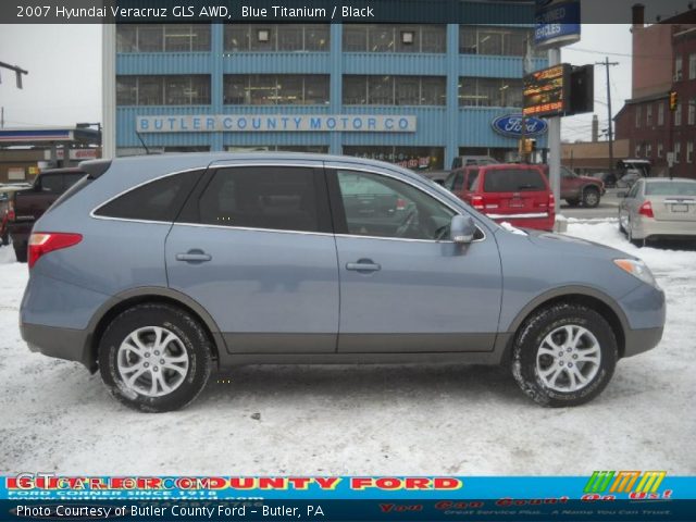 2007 Hyundai Veracruz GLS AWD in Blue Titanium