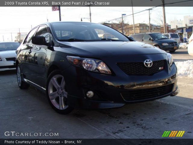 2009 Toyota Corolla XRS in Black Sand Pearl