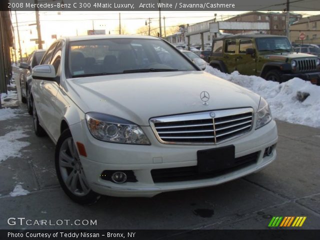2008 Mercedes-Benz C 300 4Matic Luxury in Arctic White
