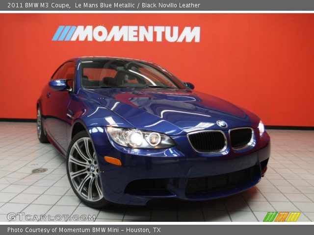 2011 BMW M3 Coupe in Le Mans Blue Metallic