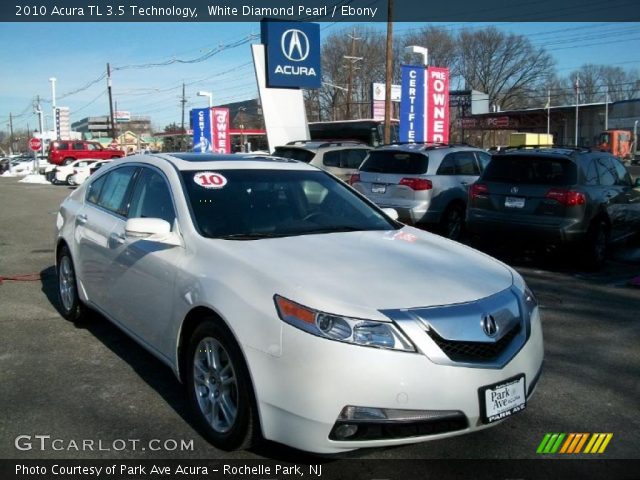 2010 Acura TL 3.5 Technology in White Diamond Pearl