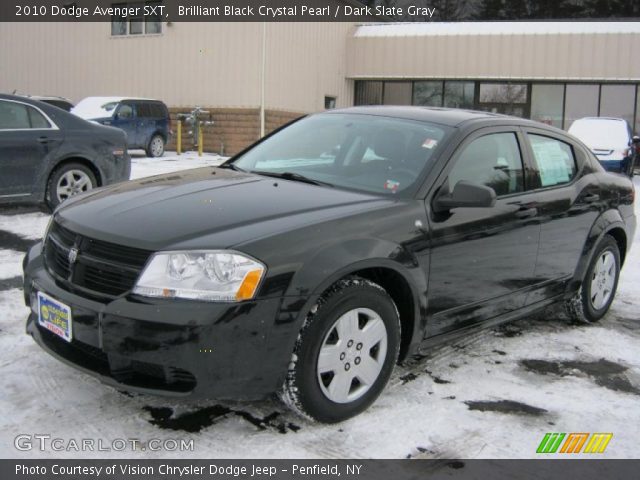 2010 Dodge Avenger SXT in Brilliant Black Crystal Pearl