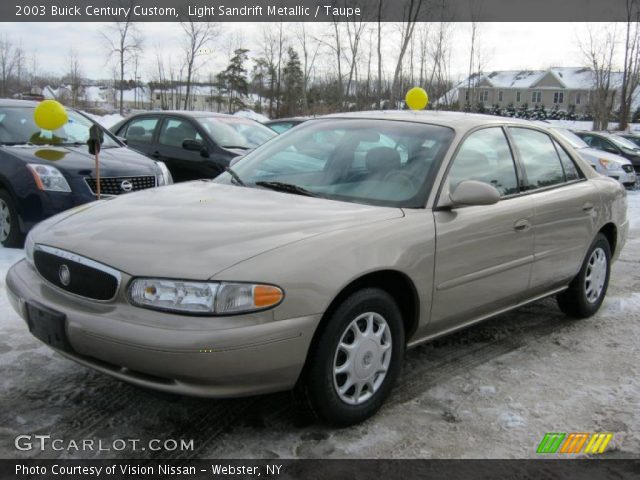 2003 Buick Century Custom in Light Sandrift Metallic