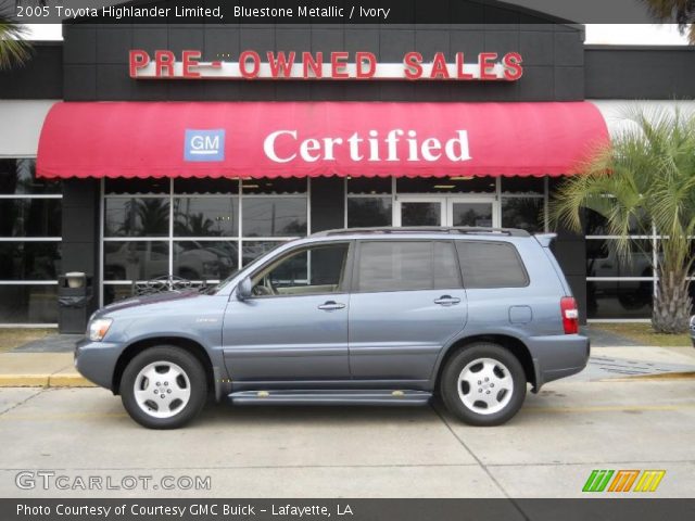 2005 Toyota Highlander Limited in Bluestone Metallic