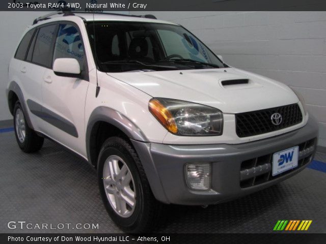 2003 Toyota RAV4 4WD in Natural White