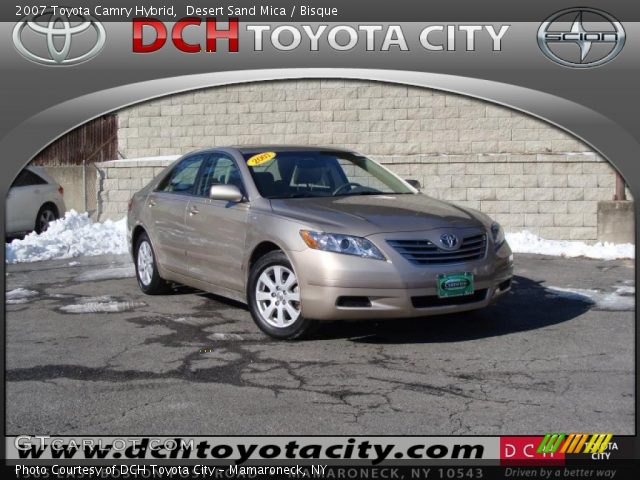 2007 Toyota Camry Hybrid in Desert Sand Mica