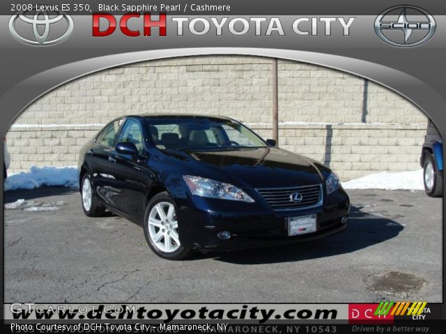 2008 Lexus ES 350 in Black Sapphire Pearl