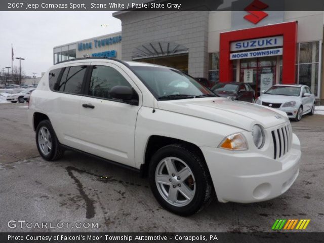 2007 Jeep Compass Sport in Stone White