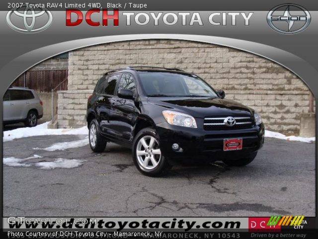 2007 Toyota RAV4 Limited 4WD in Black