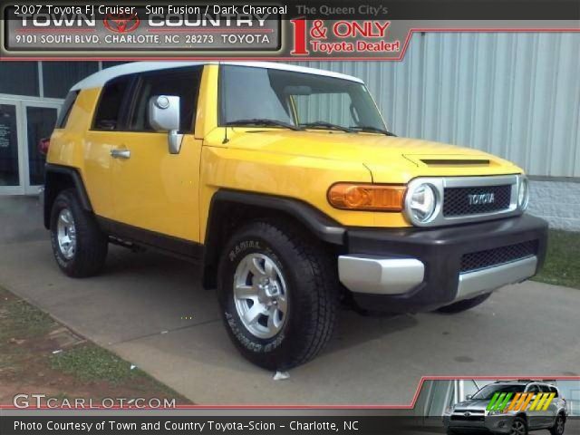 2007 Toyota FJ Cruiser  in Sun Fusion