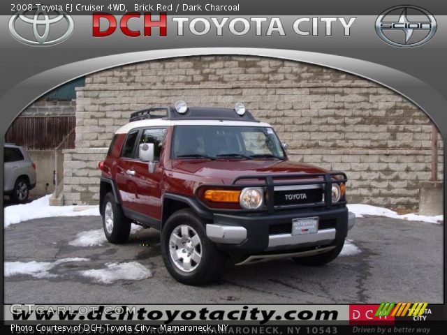 2008 Toyota FJ Cruiser 4WD in Brick Red