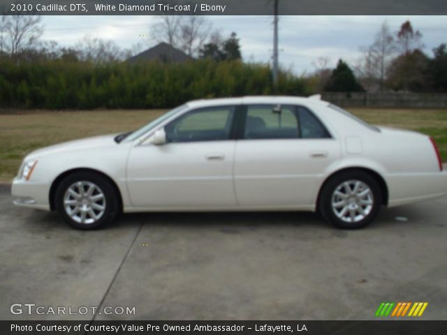 2010 Cadillac DTS  in White Diamond Tri-coat