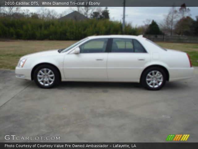 2010 Cadillac DTS  in White Diamond Tri-coat