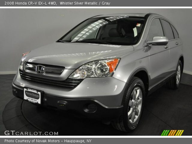 2008 Honda CR-V EX-L 4WD in Whistler Silver Metallic