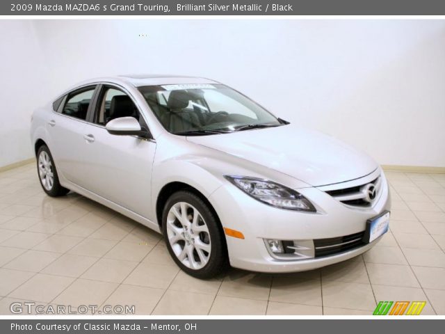 2009 Mazda MAZDA6 s Grand Touring in Brilliant Silver Metallic