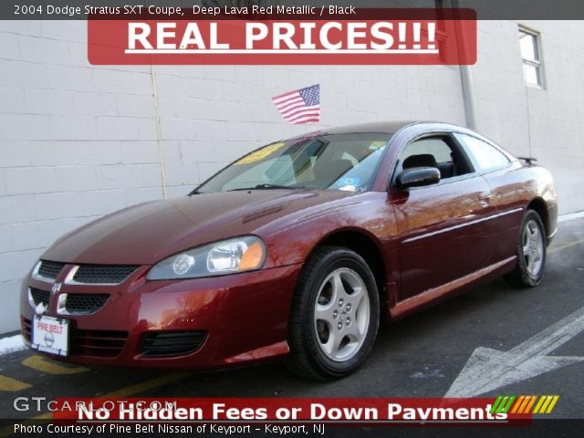 2004 Dodge Stratus SXT Coupe in Deep Lava Red Metallic