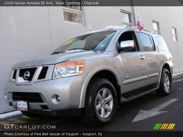 2008 Nissan Armada SE 4x4 in Silver Lightning