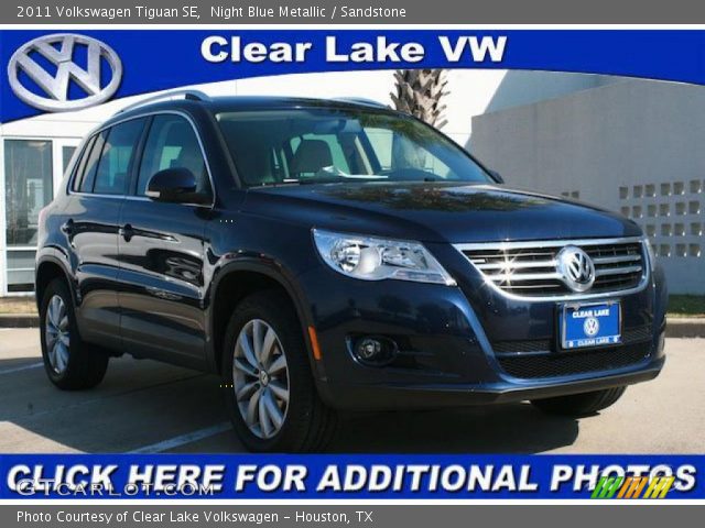 2011 Volkswagen Tiguan SE in Night Blue Metallic