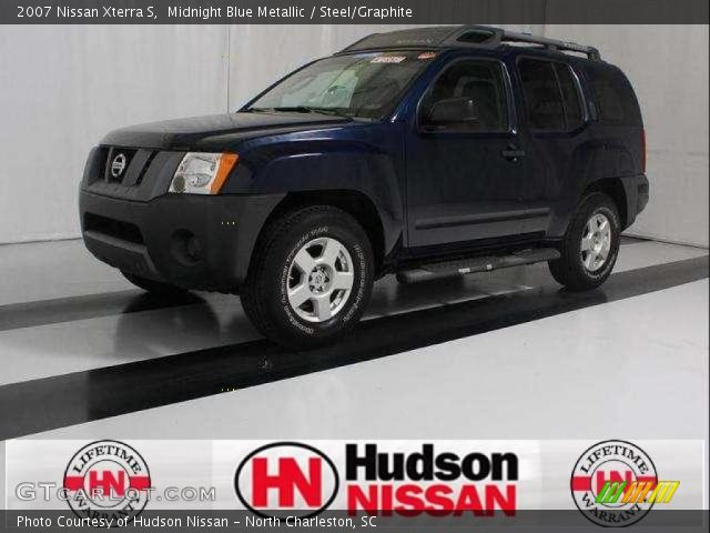 2007 Nissan Xterra S in Midnight Blue Metallic