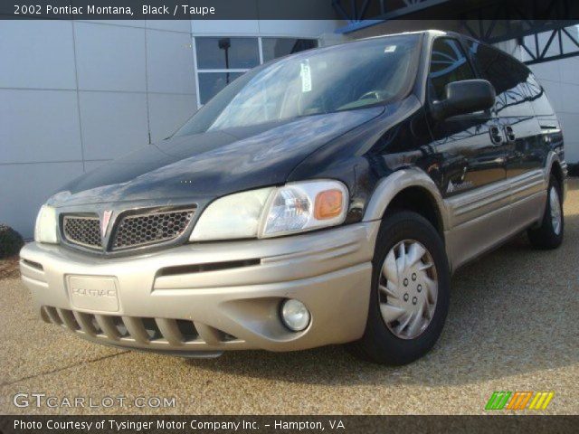 2002 Pontiac Montana  in Black
