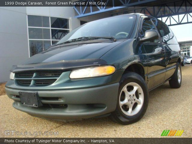 1999 Dodge Caravan  in Forest Green Pearlcoat