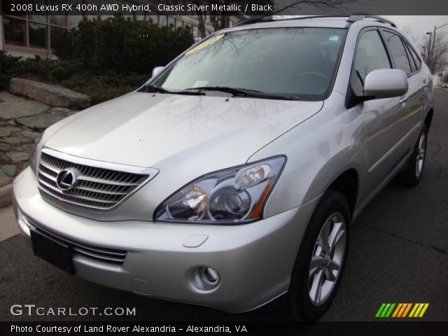 2008 Lexus RX 400h AWD Hybrid in Classic Silver Metallic