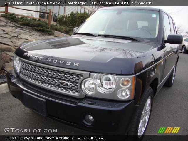2008 Land Rover Range Rover V8 Supercharged in Buckingham Blue Metallic