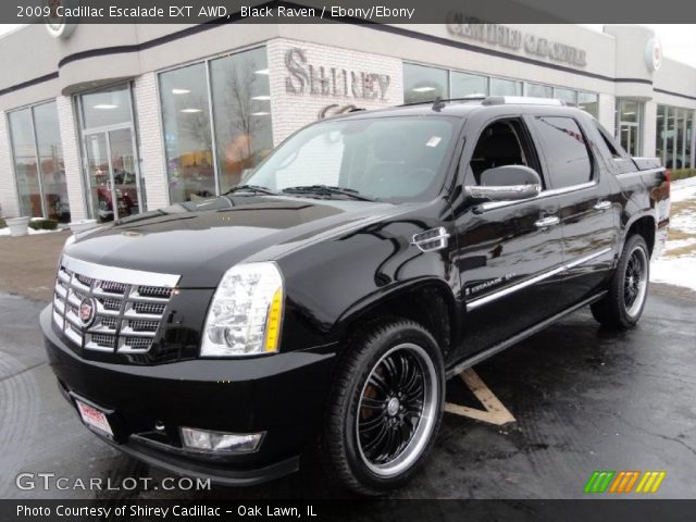 2009 Cadillac Escalade EXT AWD in Black Raven