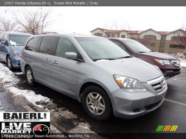 2007 Honda Odyssey EX-L in Ocean Mist Metallic