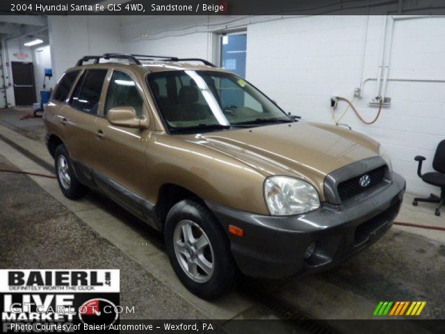 2004 Hyundai Santa Fe GLS 4WD in Sandstone