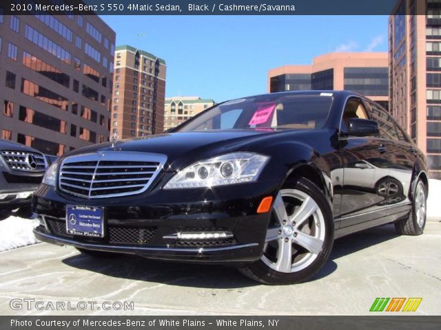 2010 Mercedes-Benz S 550 4Matic Sedan in Black