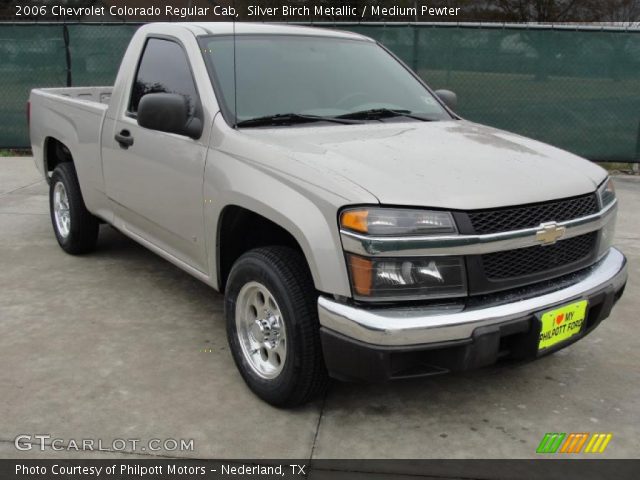 2006 Chevrolet Colorado Regular Cab in Silver Birch Metallic