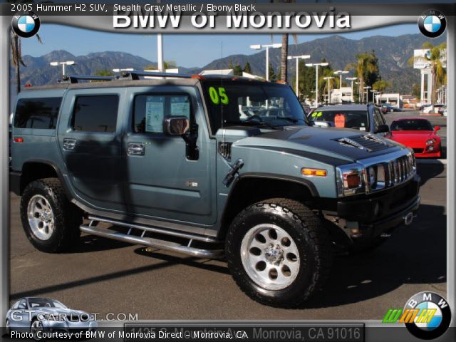 2005 Hummer H2 SUV in Stealth Gray Metallic