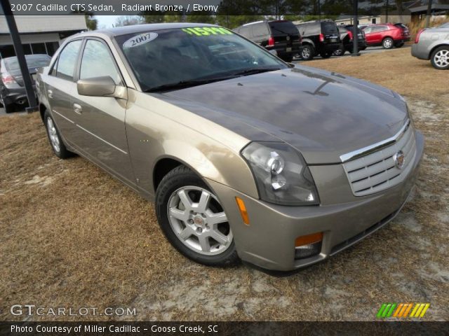 2007 Cadillac CTS Sedan in Radiant Bronze