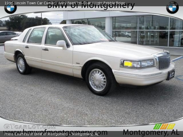 1996 Lincoln Town Car Cartier in Ivory Pearl Tri-Coat