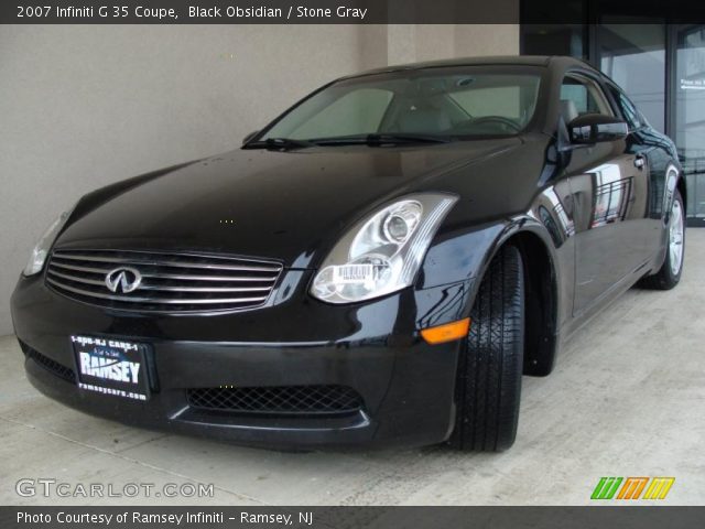 2007 Infiniti G 35 Coupe in Black Obsidian