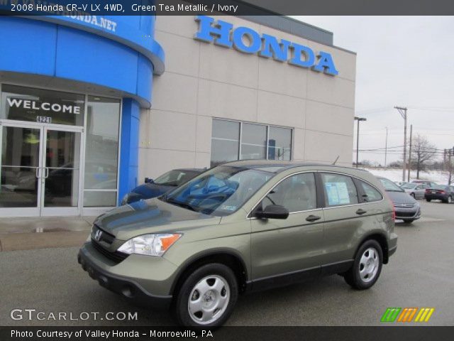 2008 Honda CR-V LX 4WD in Green Tea Metallic
