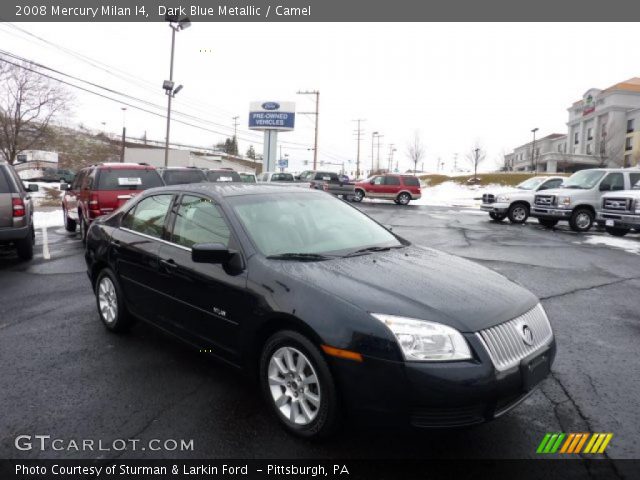 2008 Mercury Milan I4 in Dark Blue Metallic