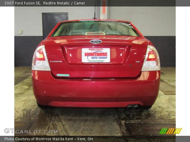 2007 Ford Fusion SE in Redfire Metallic