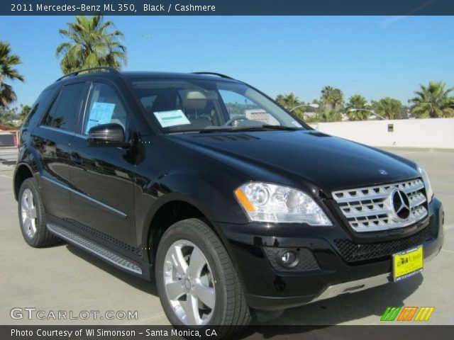 2011 Mercedes-Benz ML 350 in Black