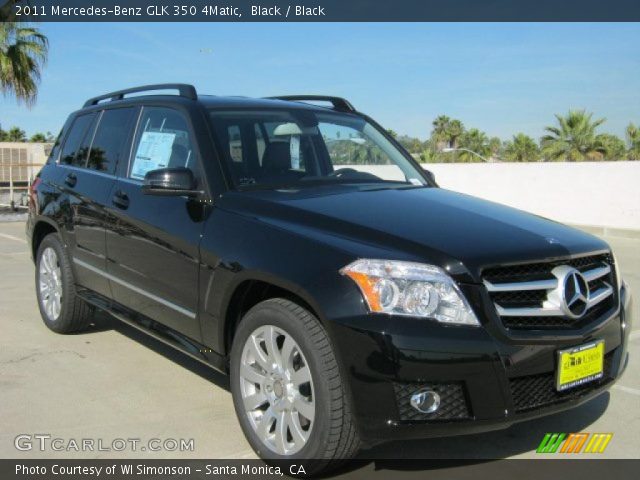 2011 Mercedes-Benz GLK 350 4Matic in Black