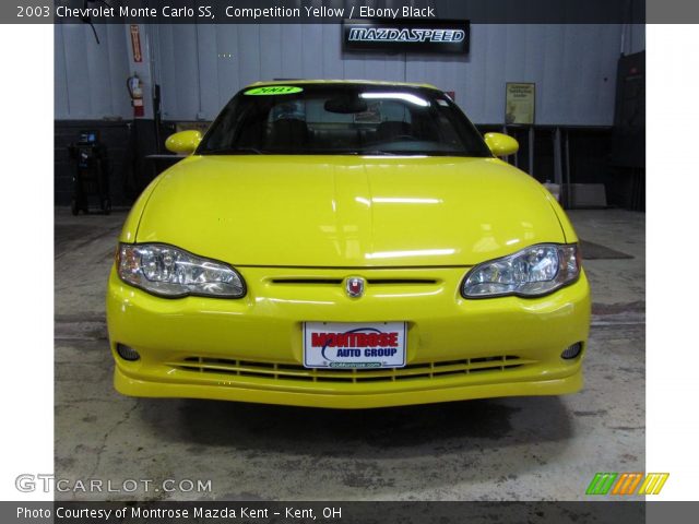 2003 Chevrolet Monte Carlo SS in Competition Yellow