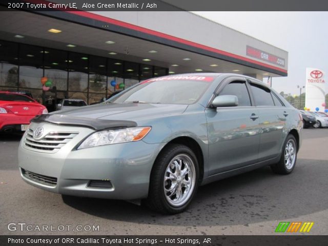 2007 Toyota Camry LE in Aloe Green Metallic