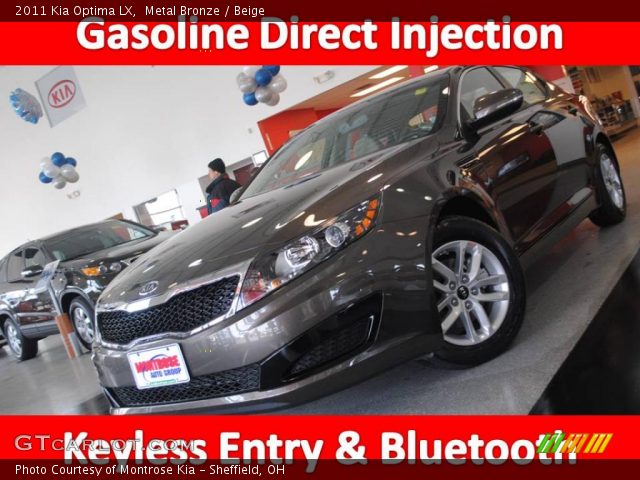 2011 Kia Optima LX in Metal Bronze