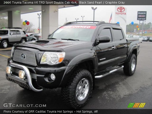 2006 Toyota Tacoma V6 TRD Sport Double Cab 4x4 in Black Sand Pearl
