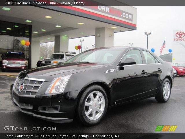 2008 Cadillac CTS Sedan in Black Raven