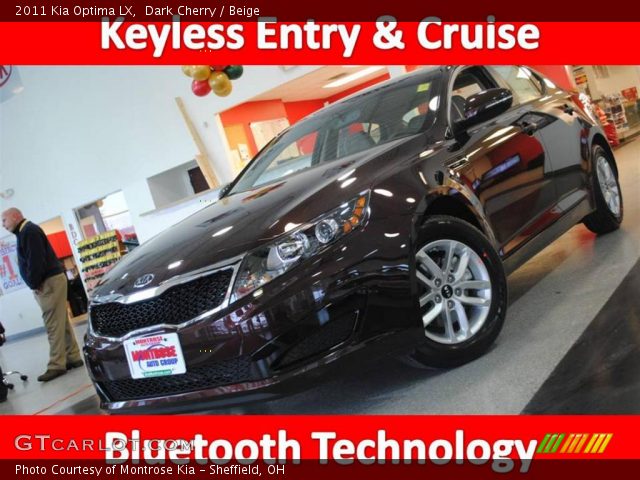 2011 Kia Optima LX in Dark Cherry