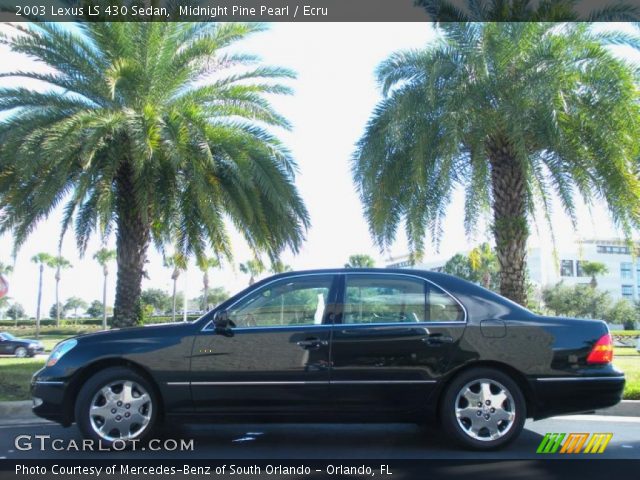 2003 Lexus LS 430 Sedan in Midnight Pine Pearl