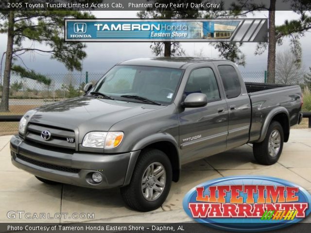 2005 Toyota Tundra Limited Access Cab in Phantom Gray Pearl