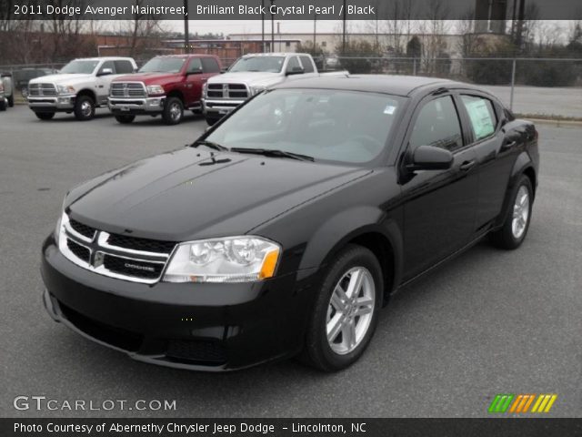 2011 Dodge Avenger Mainstreet in Brilliant Black Crystal Pearl